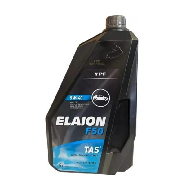 YPF Elaion F50 5w40 100% Sintético 4Lts