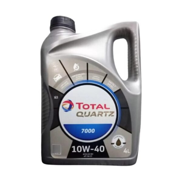 Aceite Total Quartz 7000 Semi Sintético 10w40 4Lts