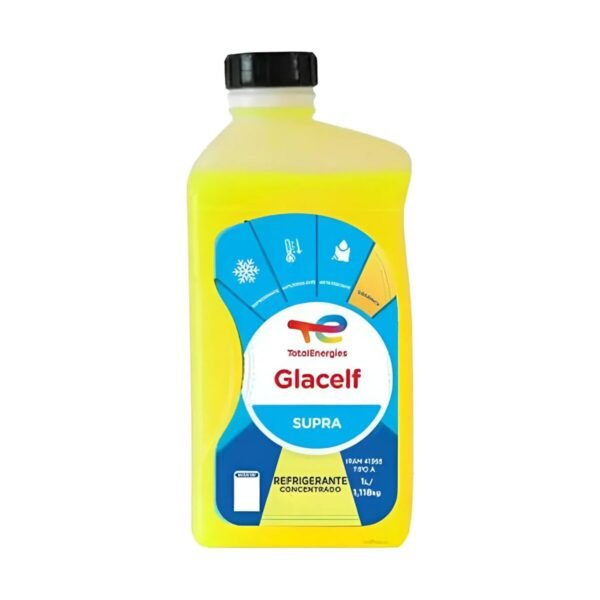 Liquido Refrigerante Total Glacelf Supra Amarillo 1L